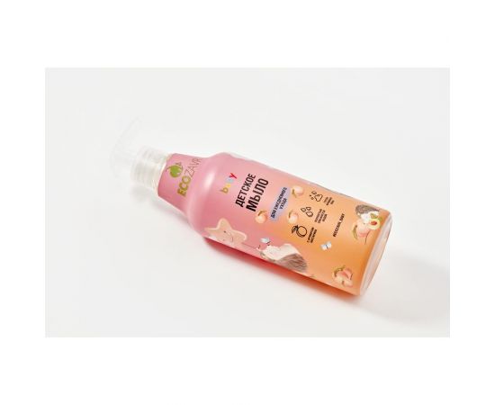 Детское мыло для рук ECOZAVR нектарин, 0.5 мл БХ-0028 – изображение 2