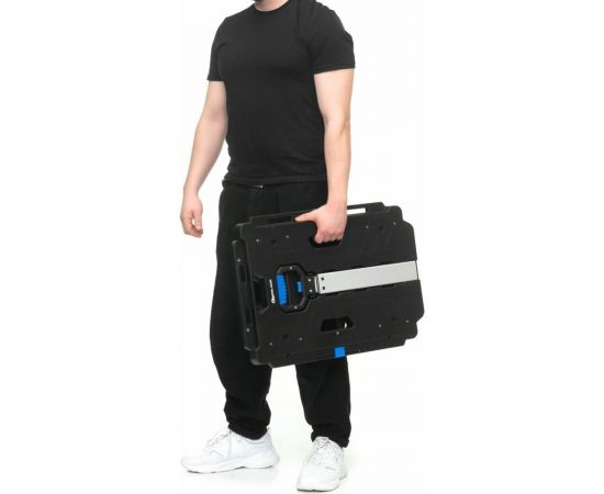 Платформенная складная тележка СТЕЛЛА-ТЕХНИК алюминий, сталь, пластик, грузоподъемность 137 кг FW-99HA – изображение 2