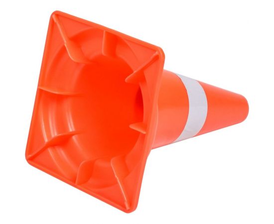 Дорожный мягкий конус Airline 320 мм, 1 световозвращающая полоса AKON001 – изображение 2