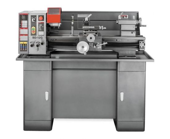 Токарный станок по металлу с тумбой JET BD-12G 220В 50000913M – изображение 2