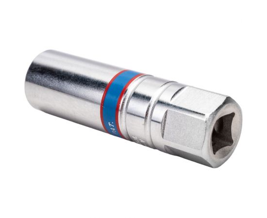 Свечная шестигранная головка 3/8"", 16мм, магнитный фиксатор KING TONY 366516 – изображение 2