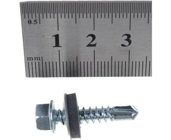 Кровельный саморез Госкреп ZP 5,5х25 3 шт., подвес 2-0011160 – изображение 3