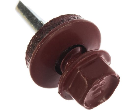 Кровельный саморез Kenner 5,5х19 RAL3011 красно-коричневый 300шт ск55193011ф – изображение 3