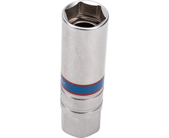 Свечная шестигранная головка 3/8"", 16мм, магнитный фиксатор KING TONY 366516 – изображение 3