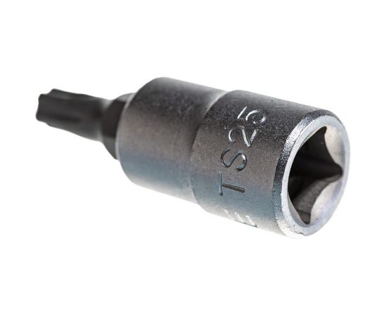 Головка-бита 1/4"", 5-ти лучевая с отверстием, TS25, L=32 мм FORCE 32F3225 – изображение 3