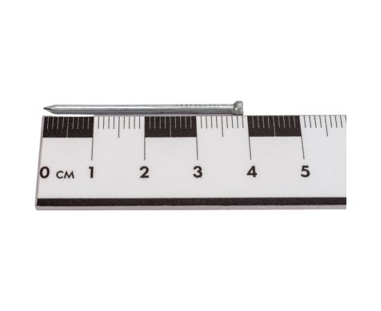 Финишный оцинкованный гвоздь Tech-Krep 2.0х40, 0.5кг (485 шт.) - пакет 128330 – изображение 4