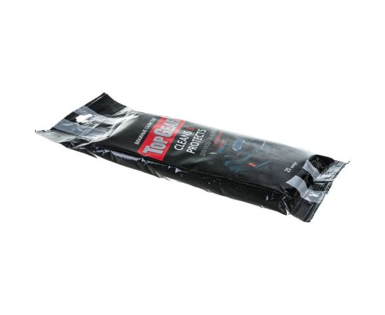 Влажные салфетки для ухода за кожаными поверхностями с воском карнауба АВАНГАРД TOP GEAR 2х16 см, 25 шт. TG-48237 – изображение 4