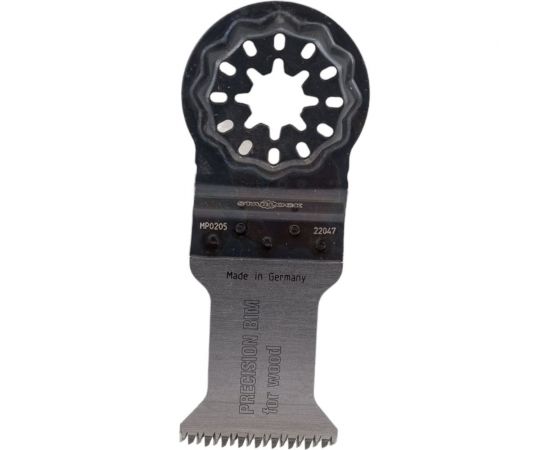 Полотно 50х35 мм для дерева, пластика, гипсокартона, тройная прецизионная шлифовка зубьев MPS 3907-1 – изображение 4