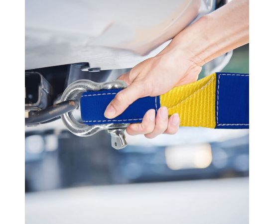 Динамическая стропа Goodyear рывковая, с шаклом, 10 тонн, 8 метров GY004013 – изображение 5