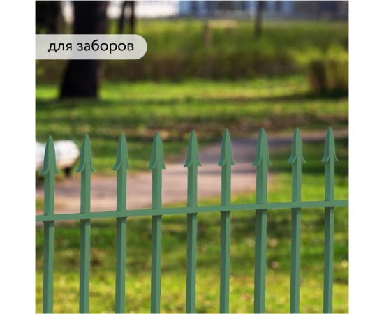 Быстросохнущая грунт-эмаль по металлу Elcon (3 в 1 по ржавчине; матовая; зеленая; 0,4 кг) 00-00462642 – изображение 7