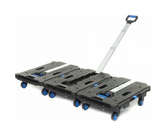 Платформенная складная тележка СТЕЛЛА-ТЕХНИК алюминий, сталь, пластик, грузоподъемность 137 кг FW-99HA – изображение 8