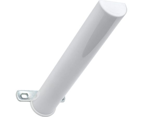 Кронштейн с пластиковой накладкой ALDEGHI LUIGI SPA 235 мм, оцинкованный, цвет: белый 2505PB25 