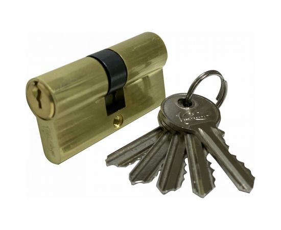 Цилиндровый механизм Вантаж (5 ключей; матовое золото) V80,35х45-5SB 