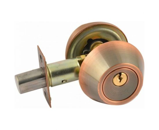 Врезной замок НОРА-М D2 ст.медь кл./кл. В 8947 