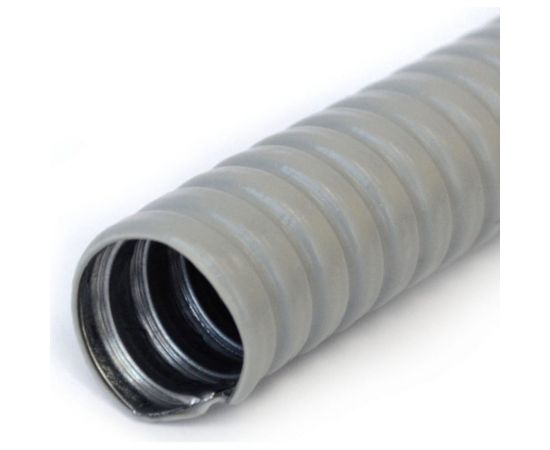 Металлорукав УРАЛ ПАК (изоляция нг) - 12 мм серый (50) МР-1001712-050 
