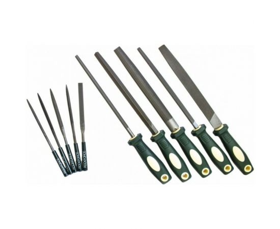 Набор разнопрофильных напильников Rockforce RF-5056N 
