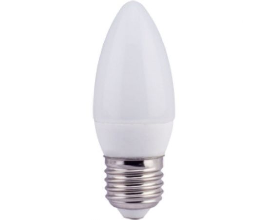 Светодиодная лампа Ecola candle LED 6,0W 220V E27 4000K свеча композит 101x37 C7LV60ELC 