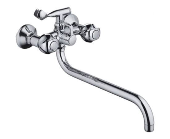 Смеситель для ванны и умывальника FRAP F2626-2 1/2 керамическая кран-букса, картриджный переключатель 518431 