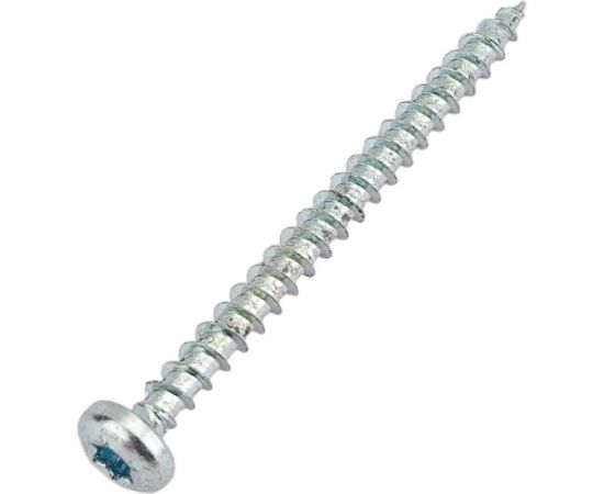 Универсальный шуруп ЕВРОПАРТНЕР multi, полукруглая головка, tx15, zn, 4,0x50 мм, 20 шт. Т6 0141 7 – изображение 2