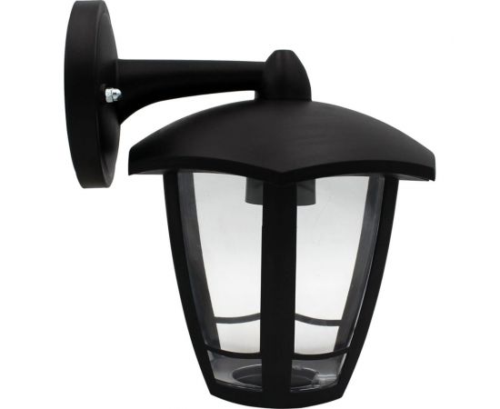 Садово-парковый светильник ЭРА 6 граней, черный, настенный, вниз Б0051188 – изображение 2