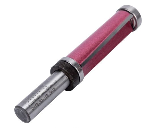 Фреза обгонная с лезвием под углом Z=2, 19.05x60x118 мм, S=12 мм, верхний и нижний подшипник PROCUT 151289ABP – изображение 2