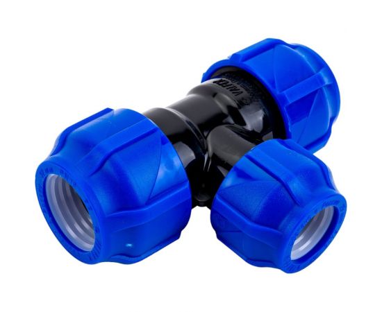 Компрессионный переходной тройник VALFEX ПНД, 32-25-32 1210012322532 – изображение 2