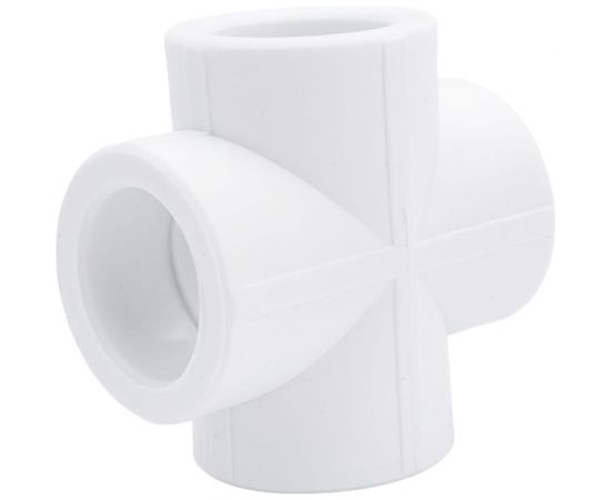 Крестовина VALFEX PP-R белая, 32 мм 10118032 127-0207 – изображение 2