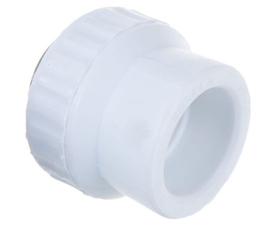 Комбинированная муфта VALFEX PP-R белая, под ключ, 40х1 1/4 дюйма ВР 10134040 127-0245 – изображение 2