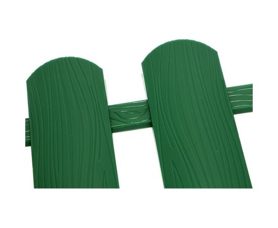 Садовое ограждение Протэкт Штакетник высота 40 см, хаки СОШ-25/16 Х – изображение 2