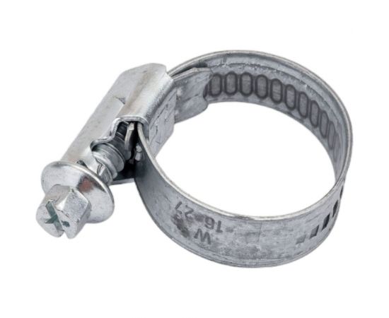 Червячный хомут NORMA TORRO 16-27/12 C7 W1 алюцинковая сталь 16-27/12C7W1 – изображение 2