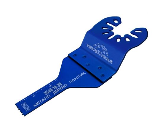 Насадка пильная универсальная 10x30 мм, биметаллическая, быстросъемная, прямая vertextools 2560-10-30 – изображение 3