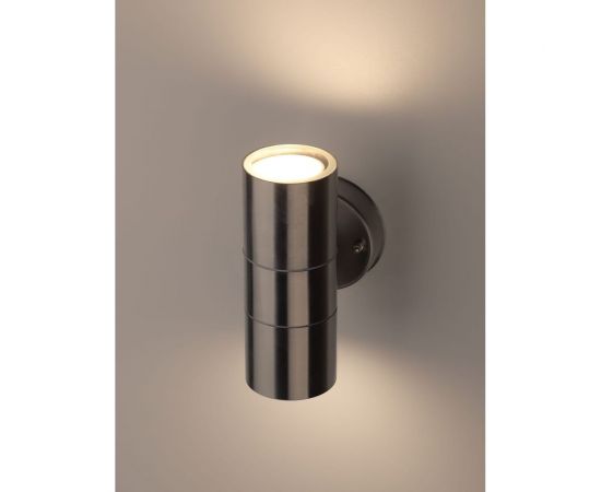 Светильник ЭРА WL16 декоративная подсветка 2*GU10 MAX35W IP54 хром Б0034616 – изображение 3