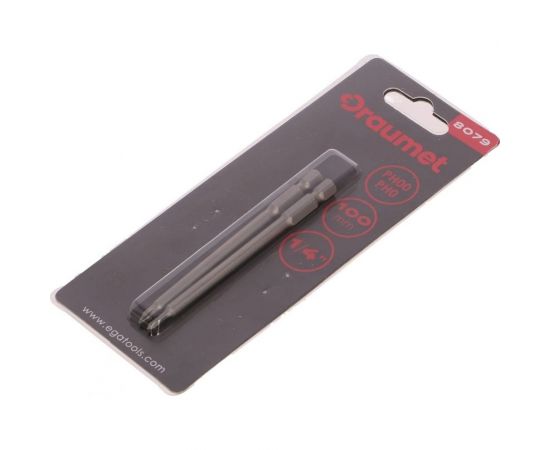 Биты (2 шт; PH00, PH0; 100 мм) DRAUMET 8079 – изображение 3