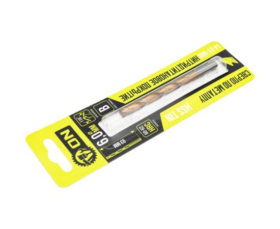 Сверло по металлу HSS TIN 6x93 мм, нитридтитановое покрытие On 14-21-060 – изображение 3