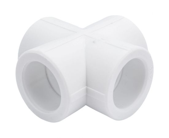 Крестовина VALFEX PP-R белая, 32 мм 10118032 127-0207 – изображение 3