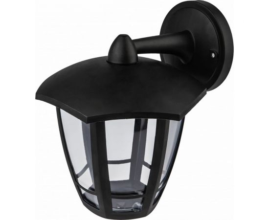 Садово-парковый светильник ЭРА 6 граней, черный, настенный, вниз Б0051188 – изображение 4