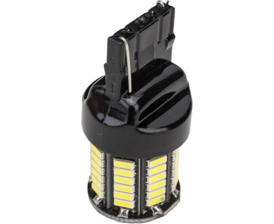 Автолампа диод SKYWAY T20 W21W 66 SMD 1-контурная, белая S08201399 – изображение 4