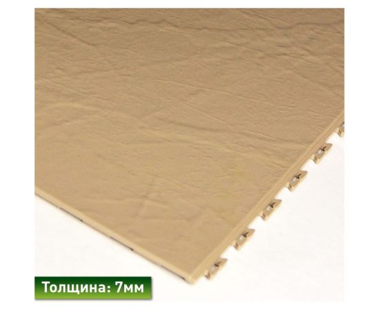 Модульное покрытие ПластФактор veropol stone 7x500x500 мм, ral 1019, 9 шт. 4630027112965 – изображение 4