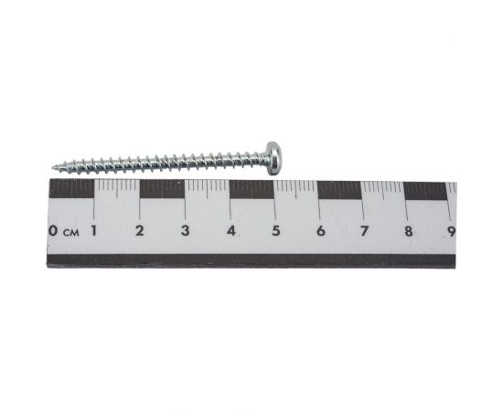 Универсальный шуруп ЕВРОПАРТНЕР multi, полукруглая головка, tx15, zn, 4,0x50 мм, 20 шт. Т6 0141 7 – изображение 5