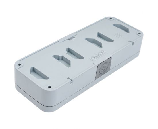 3-местная розетка Bylectrica ОУ IP54, серия ПРАЛЕСКА АКВА, серый, РА16-0131(03) – изображение 5