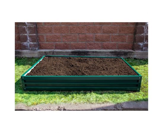 Металлическая грядка Металлика зеленая, 3x1х0.2 м 0005_3 – изображение 5