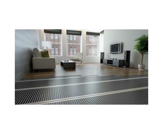 Пленочный электрический теплый пол ТеплоСофт 1 метр ширина 80 см Qterm80 1метр – изображение 7