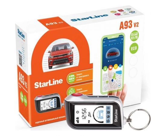 Охранно-телематичекий комплекс StarLine А93 v2 2CAN+2LIN ECO 4003429 