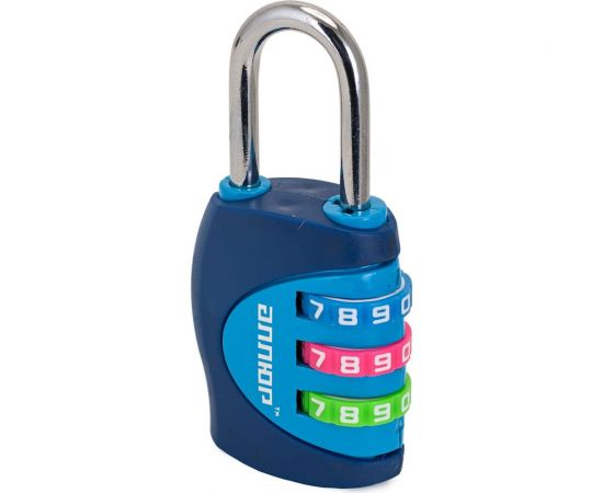 Навесной кодовый замок Аллюр ВС1К-27/4 синий 3455 