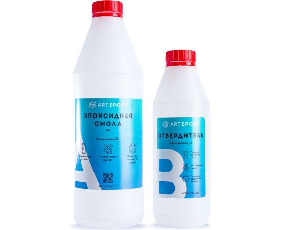 Эпоксидная смола для творчества (быстросохнущая) ArtEpoxy Quick, 1 кг 21647 