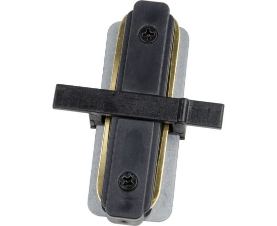 Соединитель для шинопроводов Volpe прямой, однофазный R11 BLACK 1 POLYBAG UBX-Q123 UL-00007449 