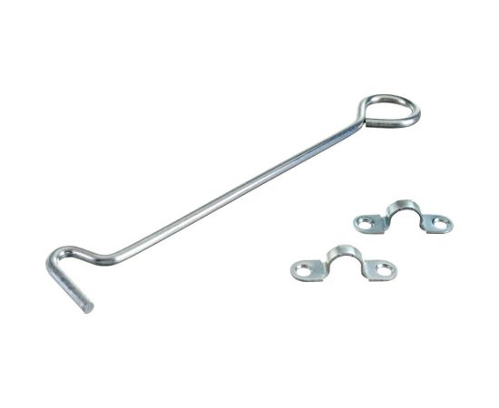 Прутковый крючок СКОБЯНОЙ 200 мм, цинк 002539 