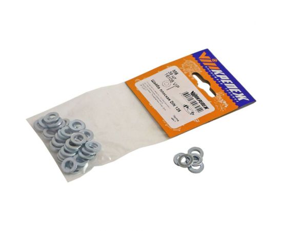 Плоская шайба vipкрепеж din 125, м6, 39 шт. 16108 VIP – изображение 2