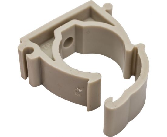 Опора для труб RTP одинарная, с защелкой, D25, серая 19750 – изображение 2