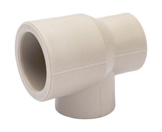 Переходной тройник VRT 32х25х25 EVER plast, серый, Россия 538395 – изображение 2